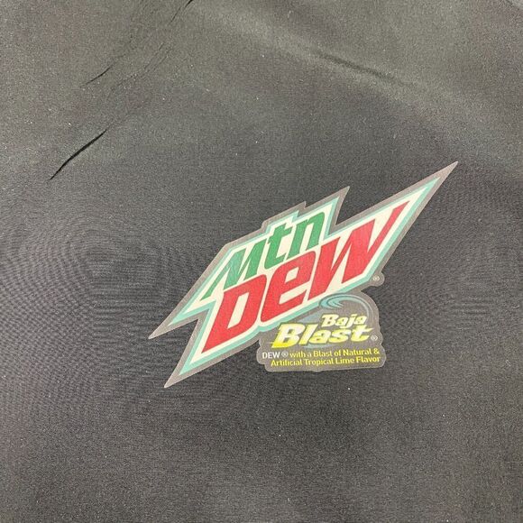 Vintage Jacket Mens Extra Large Black Mountain Dew Promo Bomber 90s Lined - Picture 3 of 10